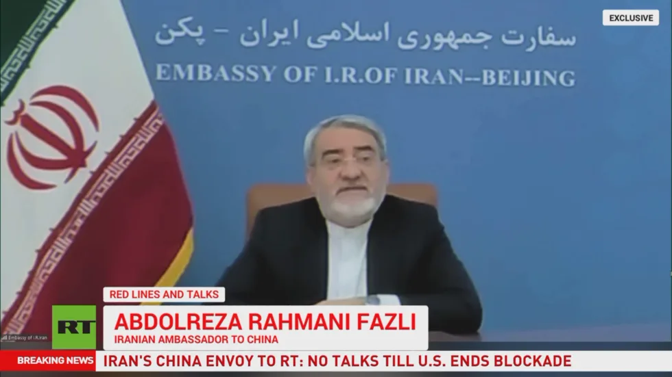 Irã não cederá nas negociações durante o bloqueio dos EUA – afirma enviado na China