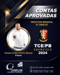 TCE-PB aprova contas 2024 da Prefeitura de Camalaú por unanimidade