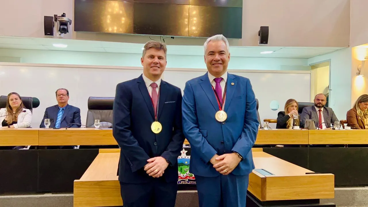 ALPB homenageia CONPLAN e Alexandre Aureliano por serviços prestados à Paraíba