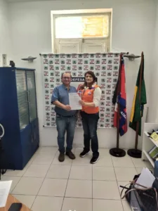 Prefeito Marcos Freitas assegura abastecimento de água e assina contrato na Defesa Civil da Paraíba