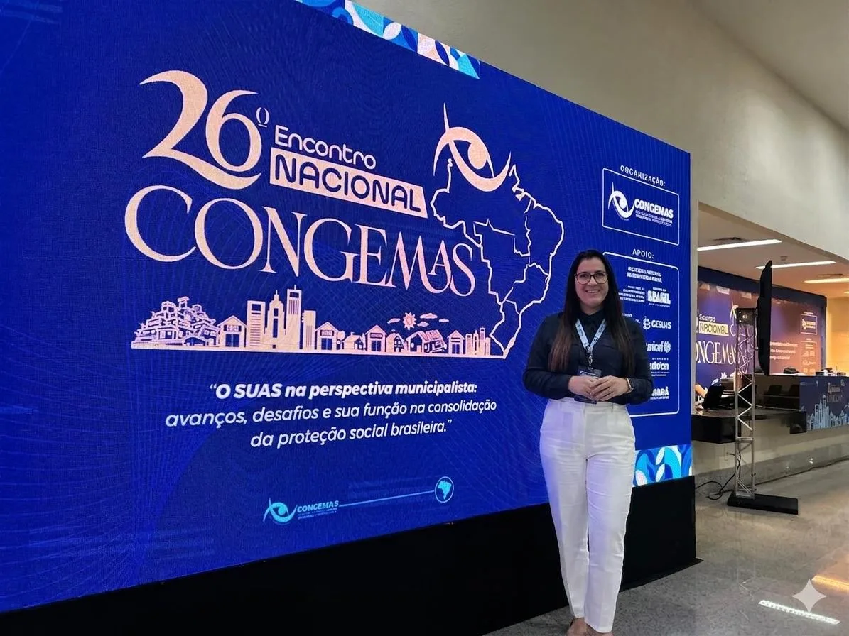 Secretária Siumara Costa representa Riacho de Santo Antônio em encontro nacional