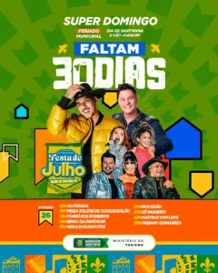 Grandes nomes da música prometem agitar Barra de Santana