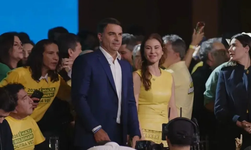 PL oficializa candidatura de Flávio Bolsonaro à Presidência em convenção nacional