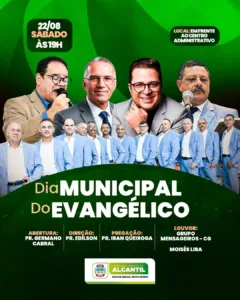 Prefeitura de Alcantil promove programação evangélica neste sábado