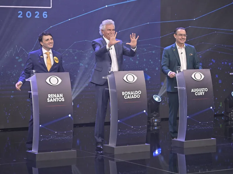 Cadeiras vazias dominam primeiro debate presidencial de 2026
