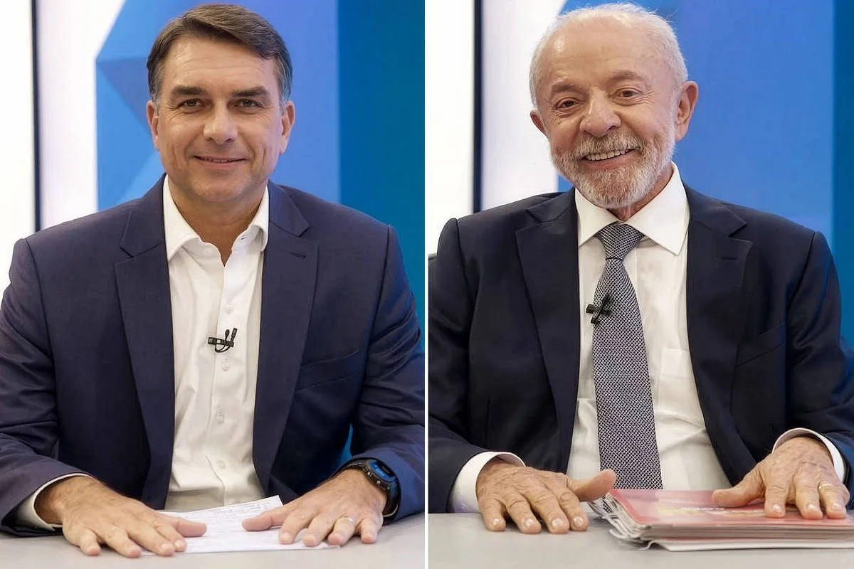 Datafolha aponta Flávio com 51% dos válidos e Lula com 49%