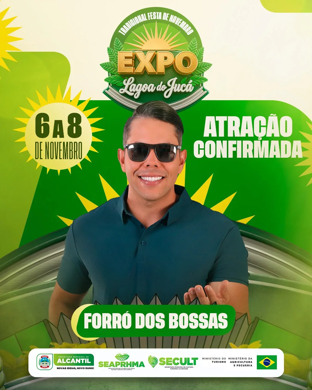Forró dos Bossas é confirmado na Expo Lagoa do Jucá, em Alcantil