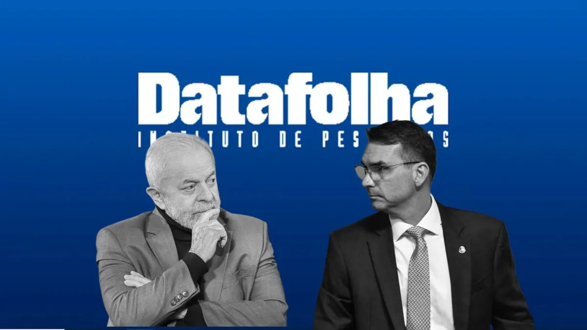 Datafolha: Flávio e Lula empatam em 50% a 50% a três dias da eleição