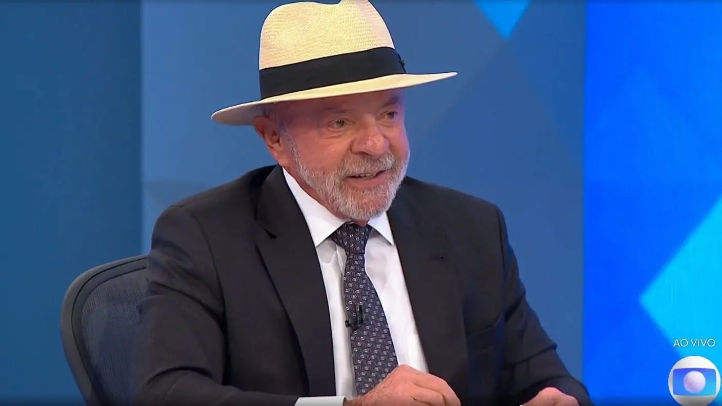 Lula será entrevistado pela Globo nesta quinta-feira (15)